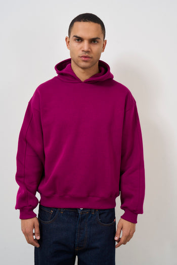 Men's purple hoodie - 5