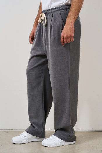 Pantalone uomo grigio gamba dritta - 3