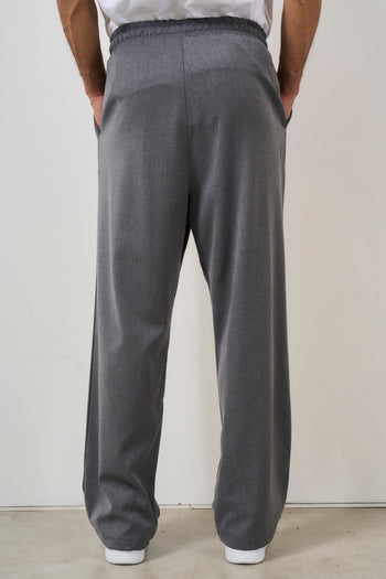 Pantalone uomo grigio gamba dritta - 4