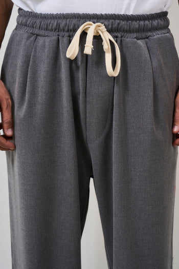 Pantalone uomo grigio gamba dritta - 6