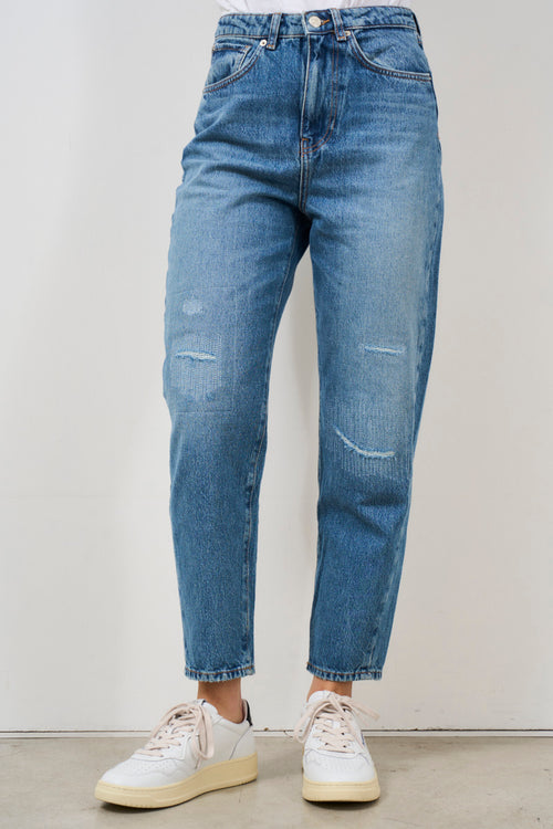 Jeans donna skinny vita alta