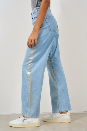 Cobain laminated effect women's jeans - 3