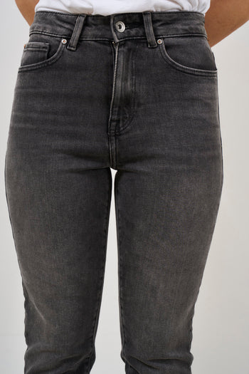 Women's Skinny Jeans Dark Grey - 7