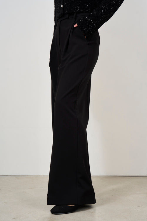 Women's black palazzo pants