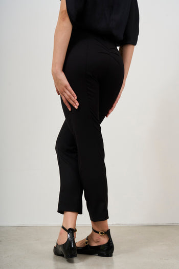 Women's slim black trousers - 4