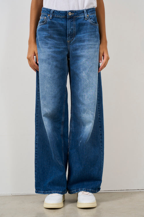 Jeans donna wide leg - 1