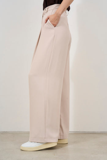 Women's pink palazzo pants - 3