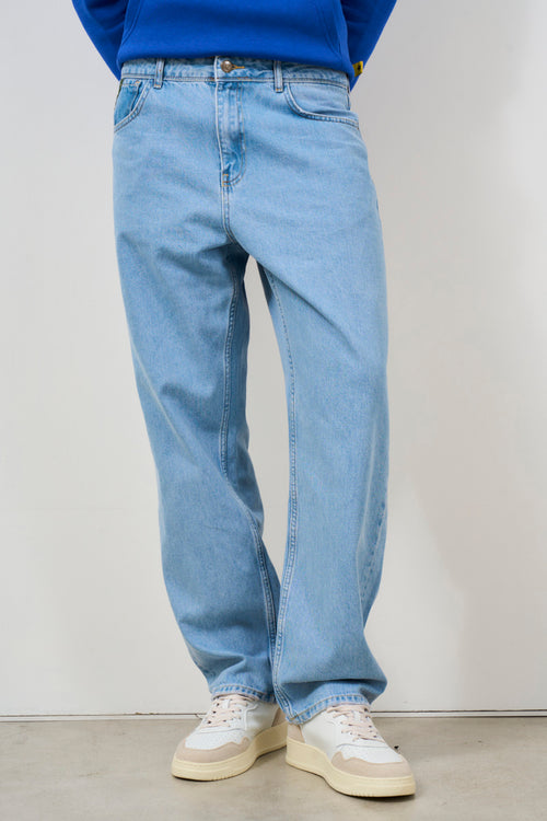 Jeans uomo Cleveland in denim chiaro