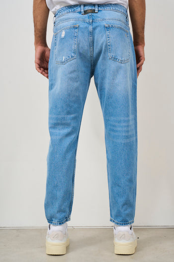 Jeans uomo Yellowstone in denim chiaro - 3