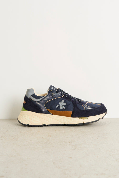 PREMIATA MASE men's sneakers vintage blue