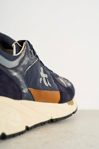 PREMIATA Sneakers uomo MASE vintage blu - 9