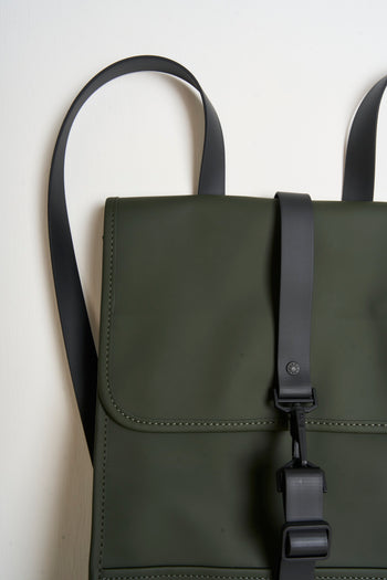 Green mini men's backpack - 3