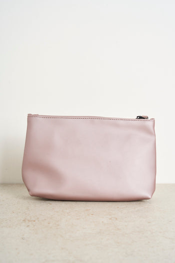 Pochette donna rosa laminata - 5