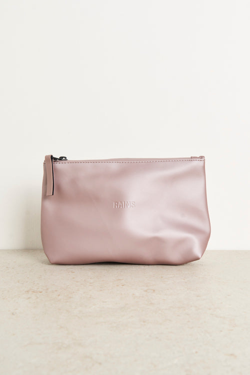 Pochette donna rosa laminata