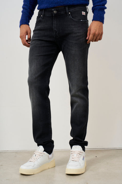 Jeans uomo slim fit neri