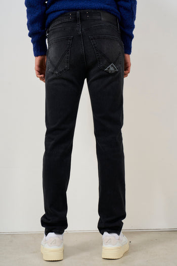 Jeans uomo slim fit neri - 5