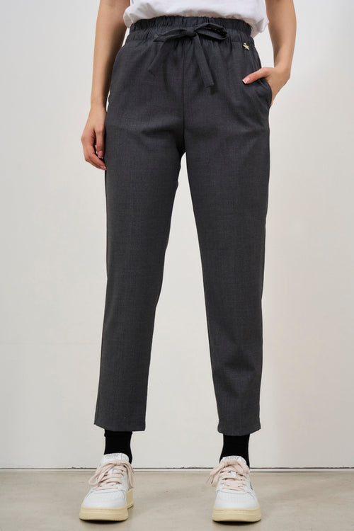 Pantalone donna grigio scuro