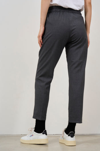 Pantalone donna grigio scuro - 4