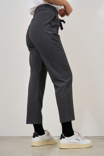 Pantalone donna grigio scuro - 5