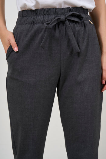 Pantalone donna grigio scuro - 7