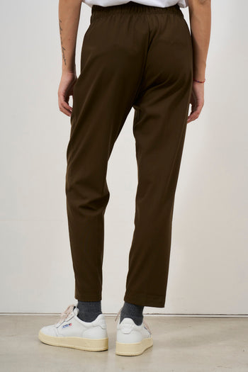 Pantalone donna oliva - 5