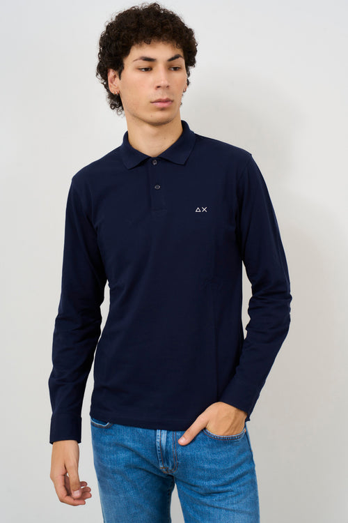 Polo uomo blu navy