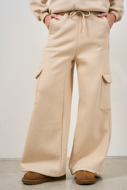 Pantalone tuta palazzo donna