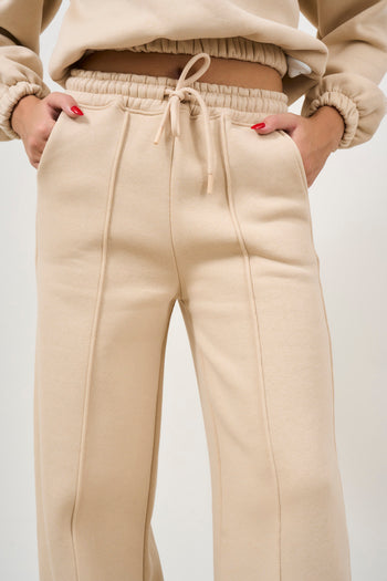 Women's Palazzo Tracksuit Pants - 4