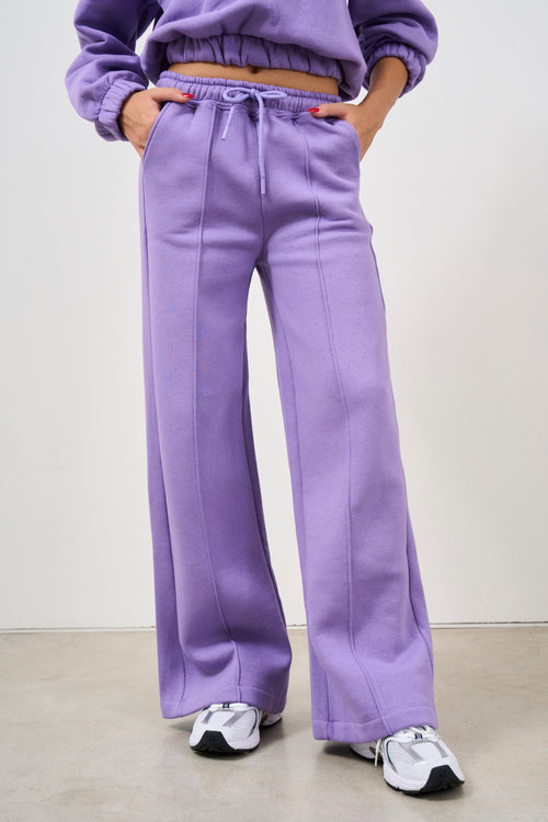 Women's Palazzo Tracksuit Pants - 2