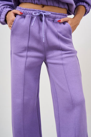 Women's Palazzo Tracksuit Pants - 5