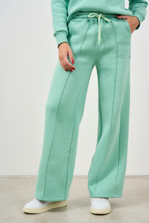 Women's Palazzo Tracksuit Pants - 2