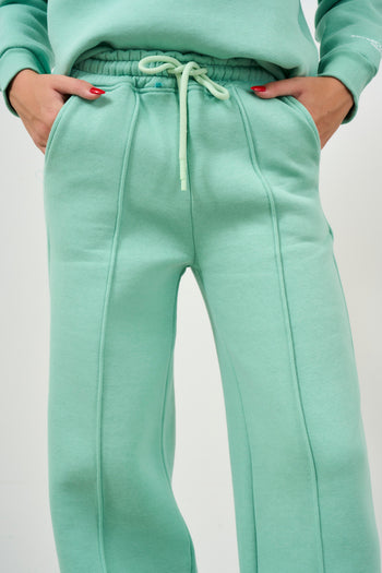 Women's Palazzo Tracksuit Pants - 4