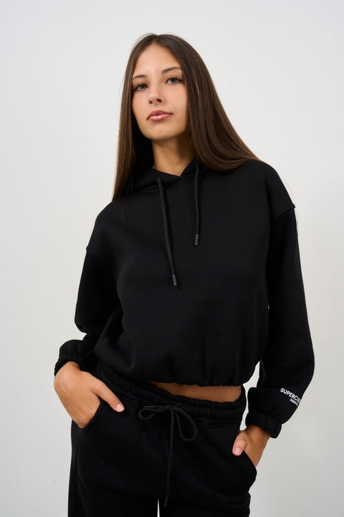 Women's short hoodie