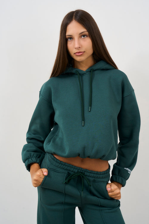 Women's short hoodie