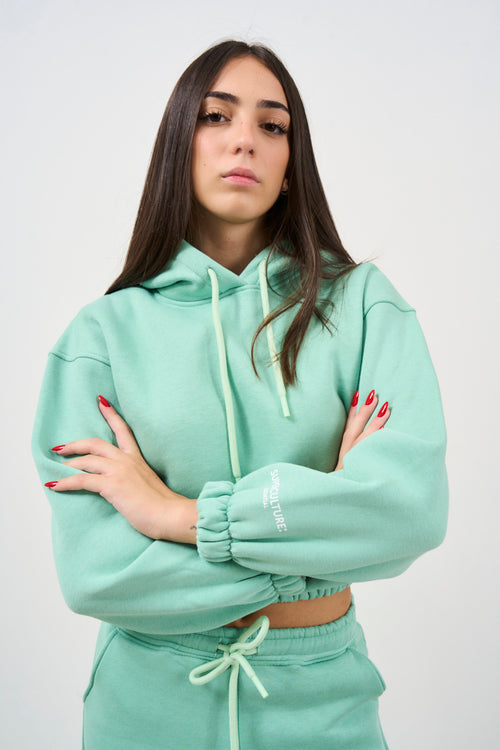 Women's short hoodie