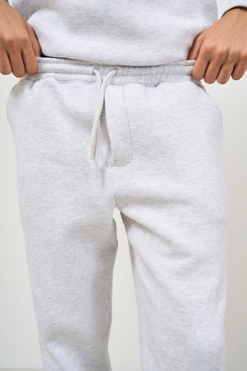 Pantalone tuta jogger uomo grigio - 4