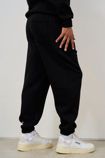 Pantalone tuta jogger uomo nero - 4