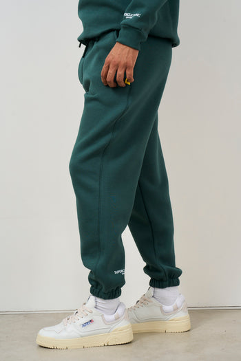 Pantalone tuta jogger uomo verde - 3