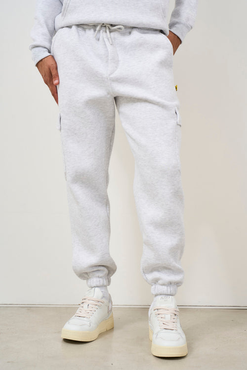 Pantalone tuta jogger uomo grigio