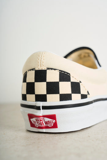 Slip-on sneakers with checkerboard print - 8