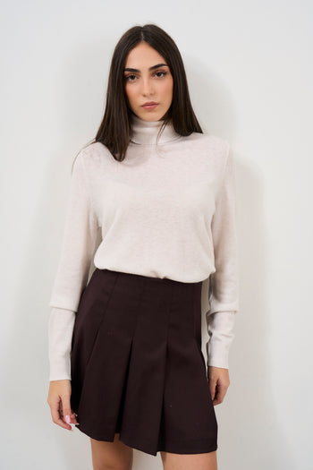 Wool turtleneck long sleeves - 3