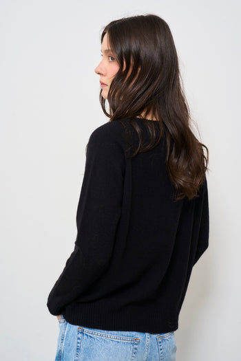 Maglia donna nera - 5