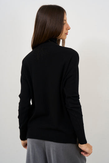 Black women's turtleneck - 4