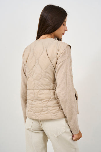 Gilet trapuntato donna - 3