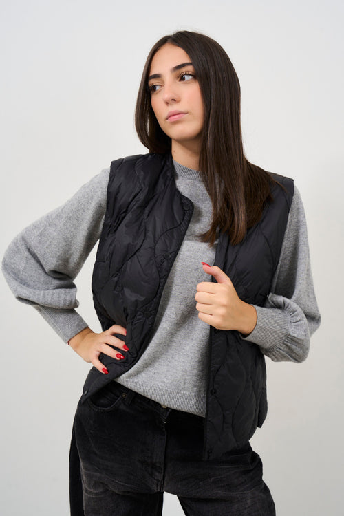 Gilet trapuntato donna - 1