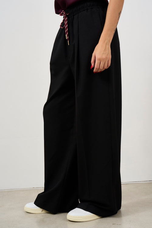 Palazzo trousers with drawstring - 2