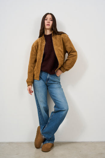 Bomber donna in suede - 9