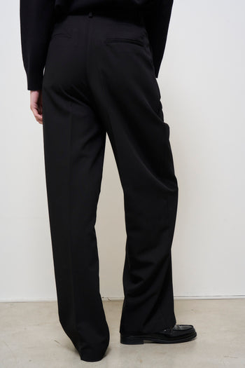 Pantalone donna dritto nero - 4