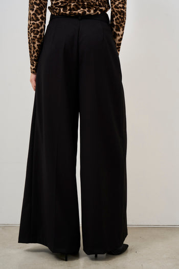 Palazzo trousers with pleats - 5