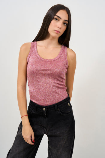 Women's lurex tank top - 5